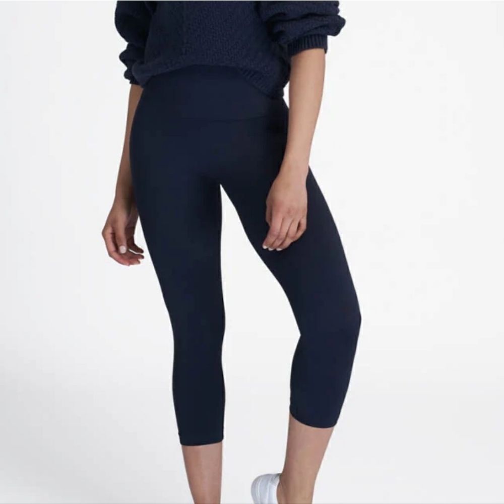 Spanx Look At Me‎ Now Seamless Cropped Leggings Size XL New!